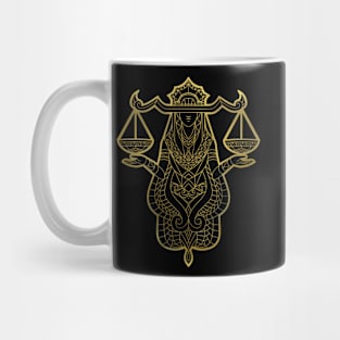 Libra gold Mug